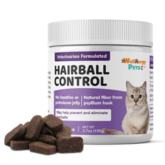 Masticables Wellnergy Pets para control de bolas de pelo en gatos