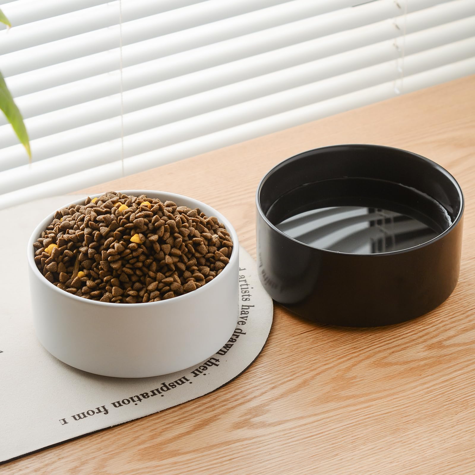 Welloyed easy-clean ceramic bowl with smooth surface for quick rinsing