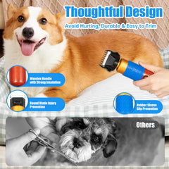 WEMAKMAK sheep-shears low-noise design for quieter grooming experiences