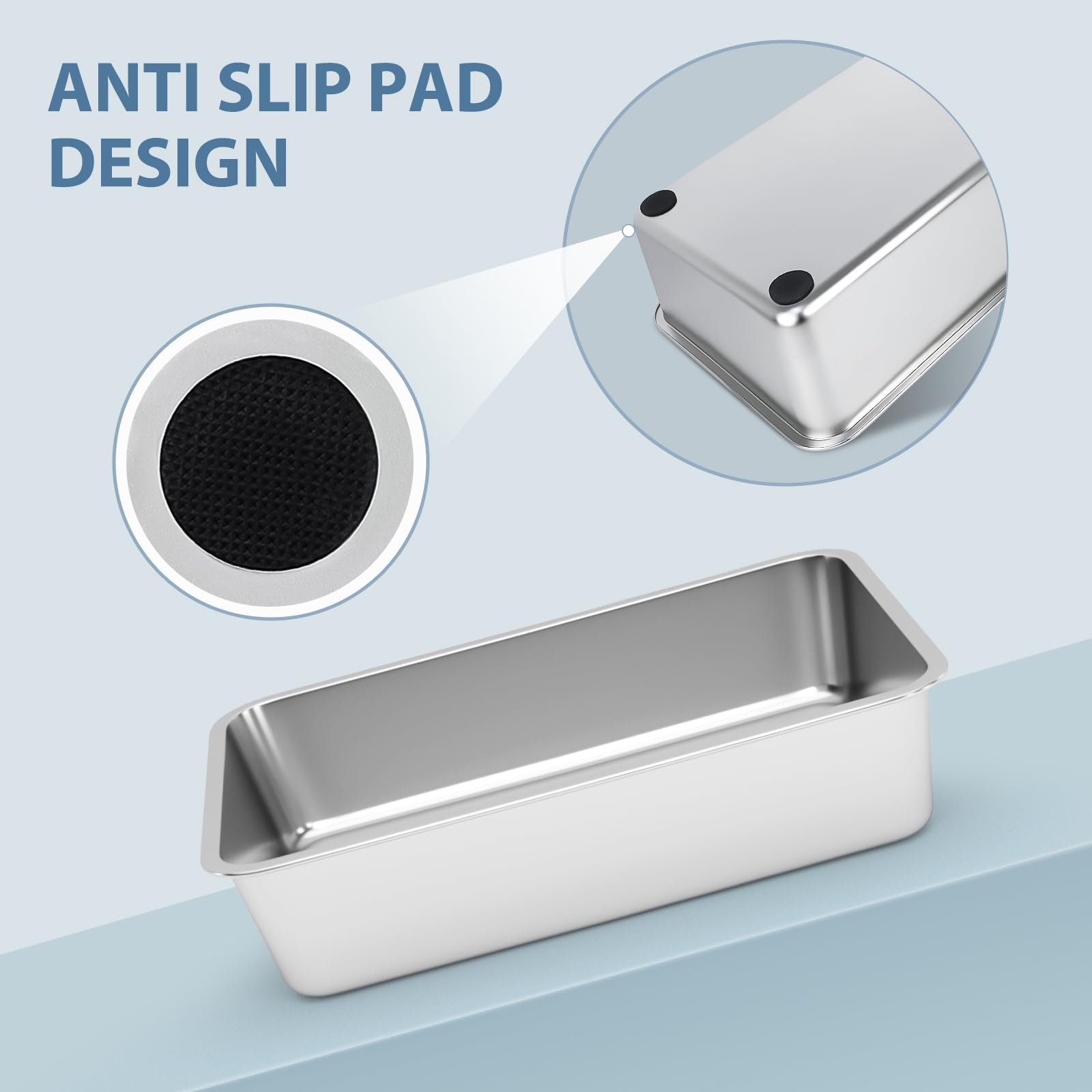 WENBOKMIN smooth stainless surface for easy cleaning and rust resistance
