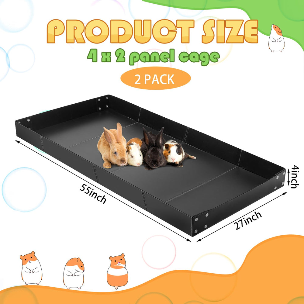 Wenqik cage liner base with connectors enables simple DIY cage setup.