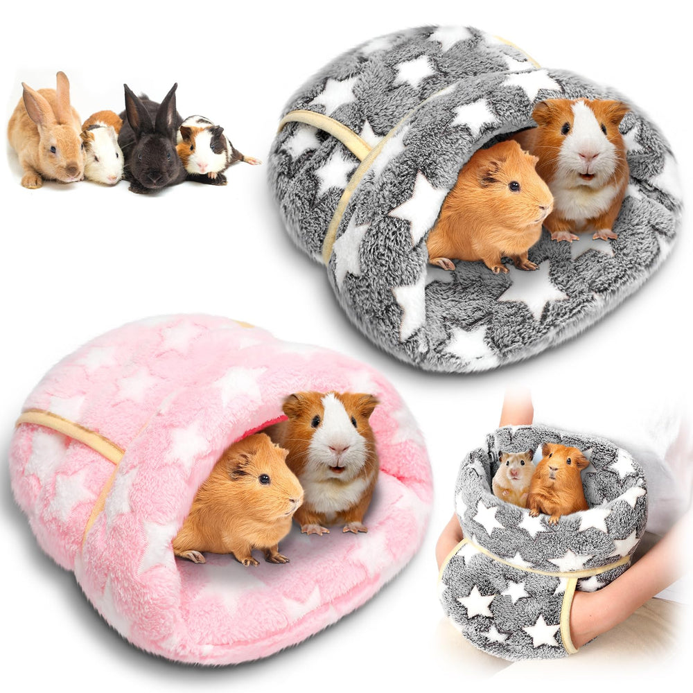Wenqik guinea pig hideout gray closeup—soft cozy shelter for small pets.
