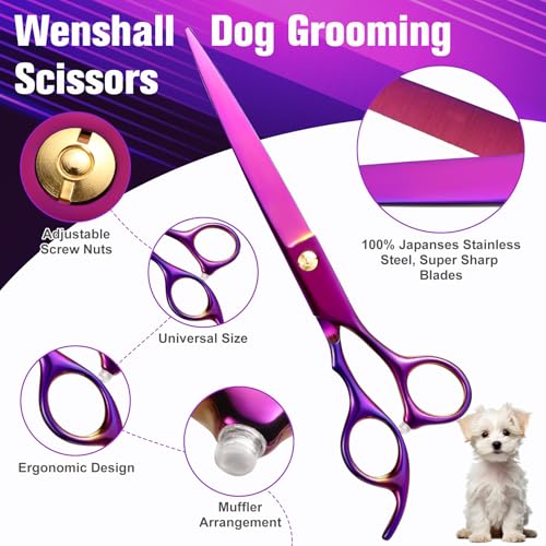 Wenshall grooming comb for detangling and prepping fur before trimming