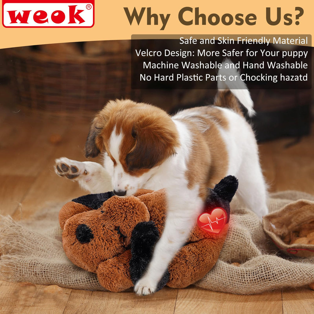 WEOK crate-training-toy-closeup demonstrates calming crate time for dogs