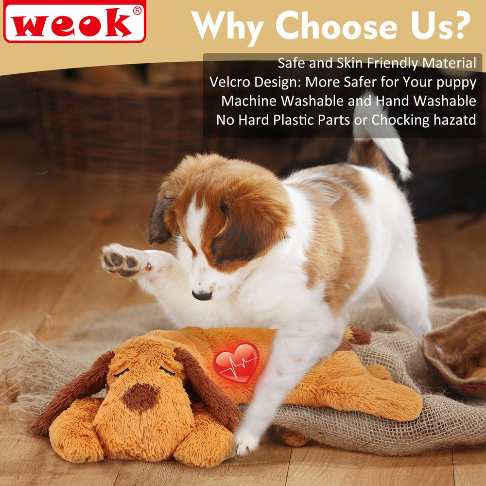 WEOK Heartbeat Plush Toy offers a soft, comforting companion.