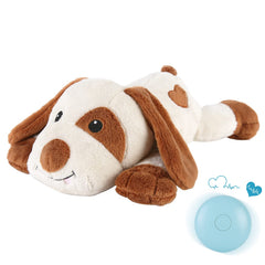 WEOK heartbeat dog toy plush close-up for gentle comforting moments