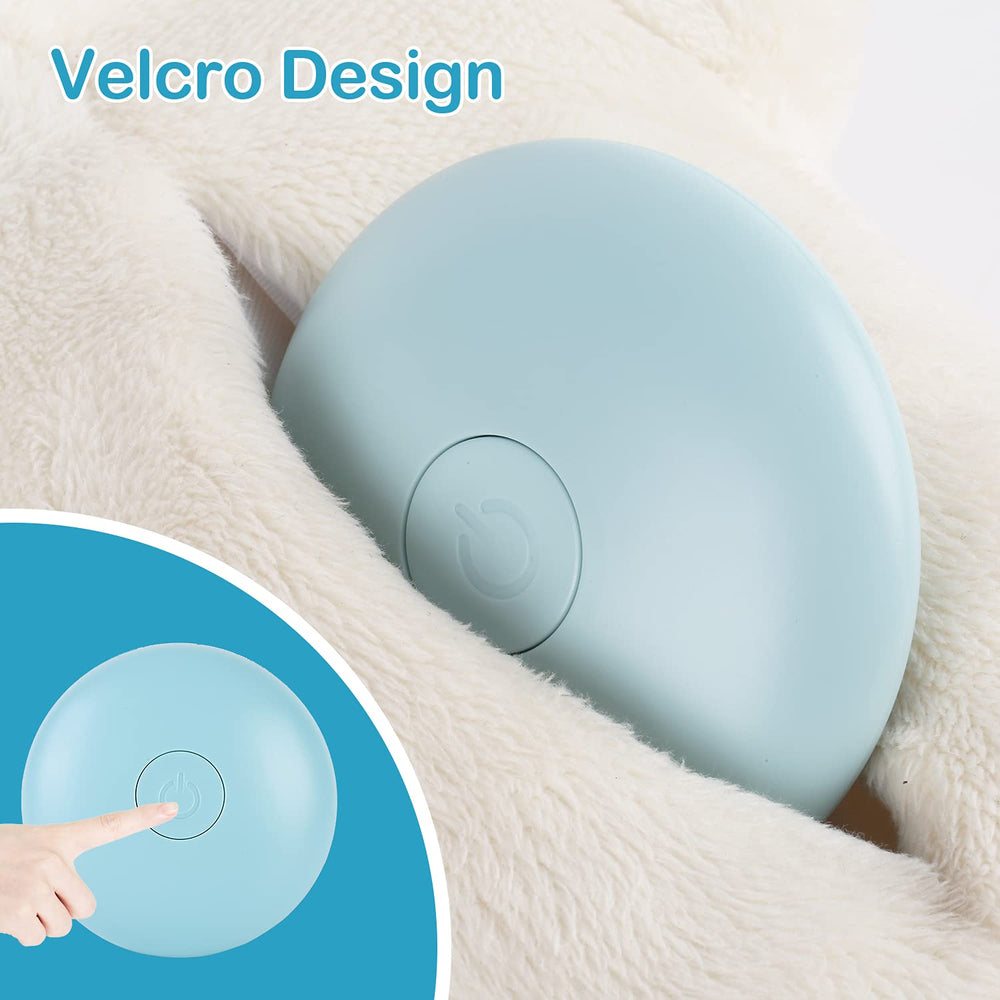 WEOK heartbeat dog toy with washable fabric close-up