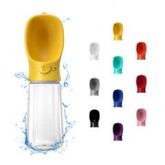 WePet bebedero portátil para perros con capacidad de 550 ml, ideal para paseos.