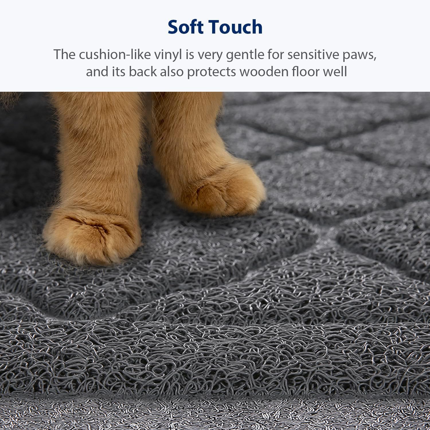 WePet Cat Litter Mat Traps Litter 95 Percent More.