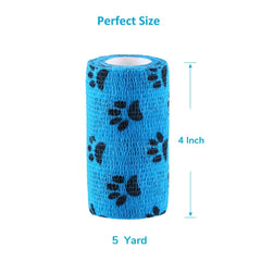 WePet Pet Wrap stretchability aids secure coverage without pulling fur.