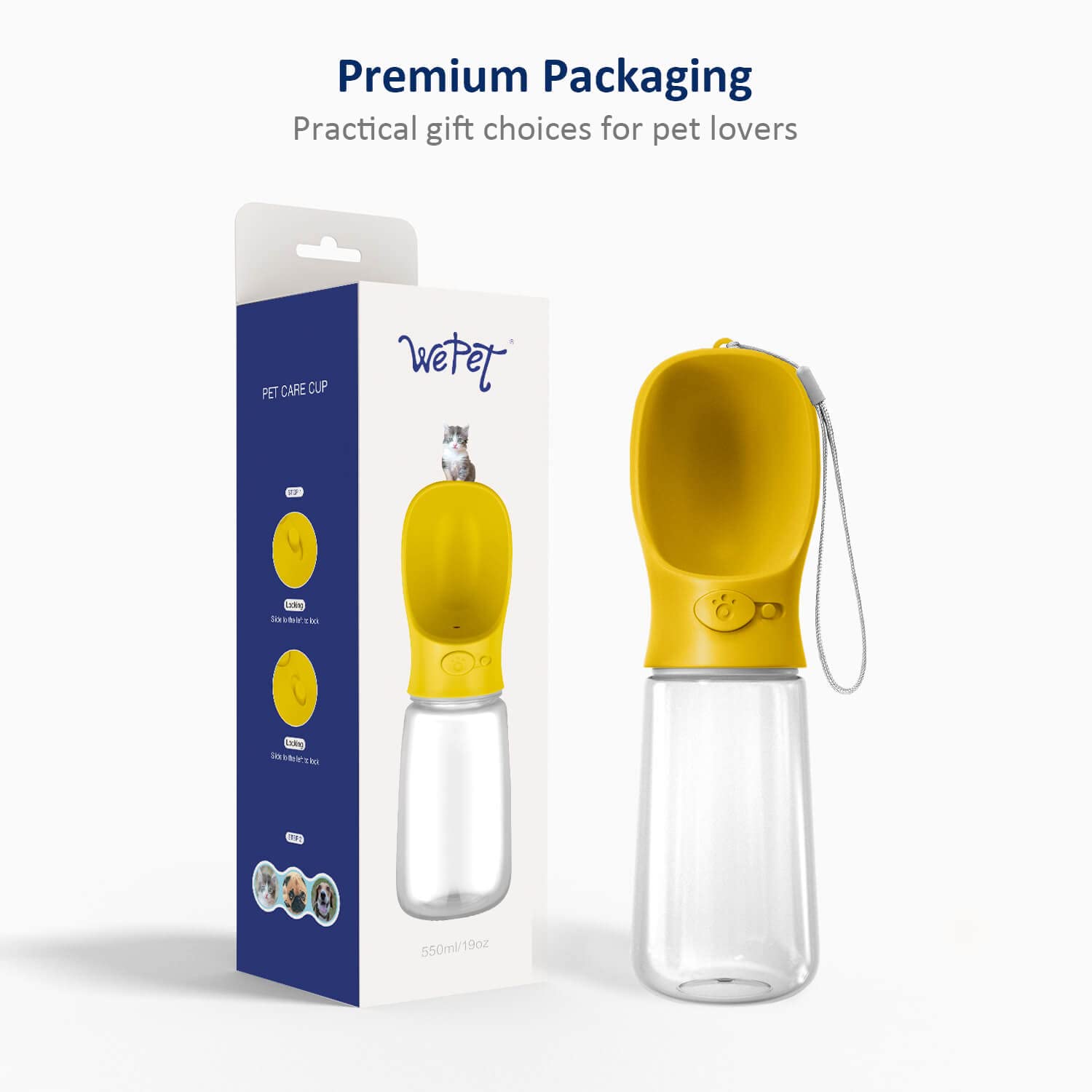 WePet pensado para salidas al exterior: caminatas y viajes.