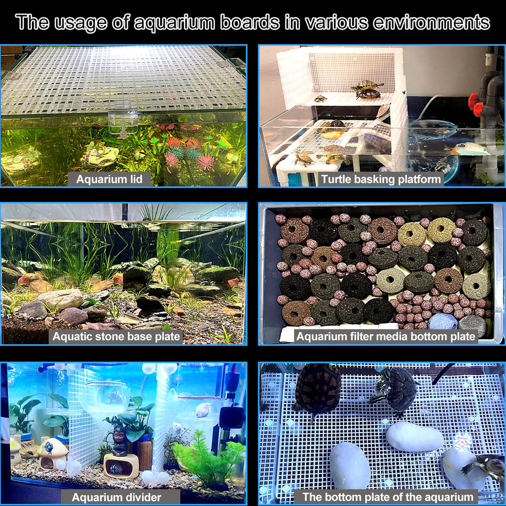 Weramics aquarium lid top board fit-tank ensures compatibility with various tank sizes.