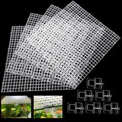Weramics aquarium lid top board packaging demonstrates space-saving modular setup for tanks.