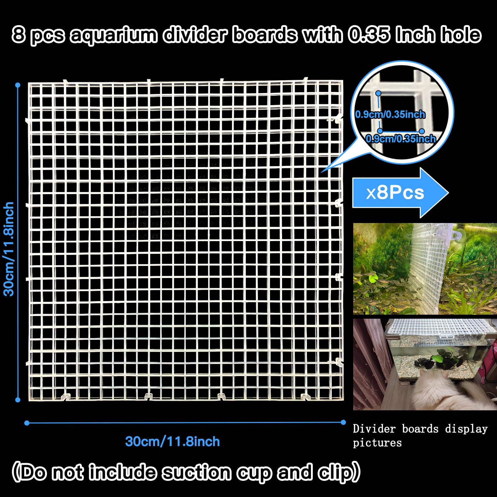Weramics egg crate grid 8pcs setup illustrates tidy spacing and easy adjustments.