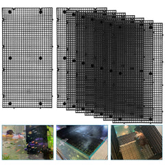 Weramics plastic egg crate divider kit eight panels for tank organization and layout flexibility