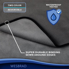 WESBRAD blanket 80x60 large provides durable coverage for couches and beds.
