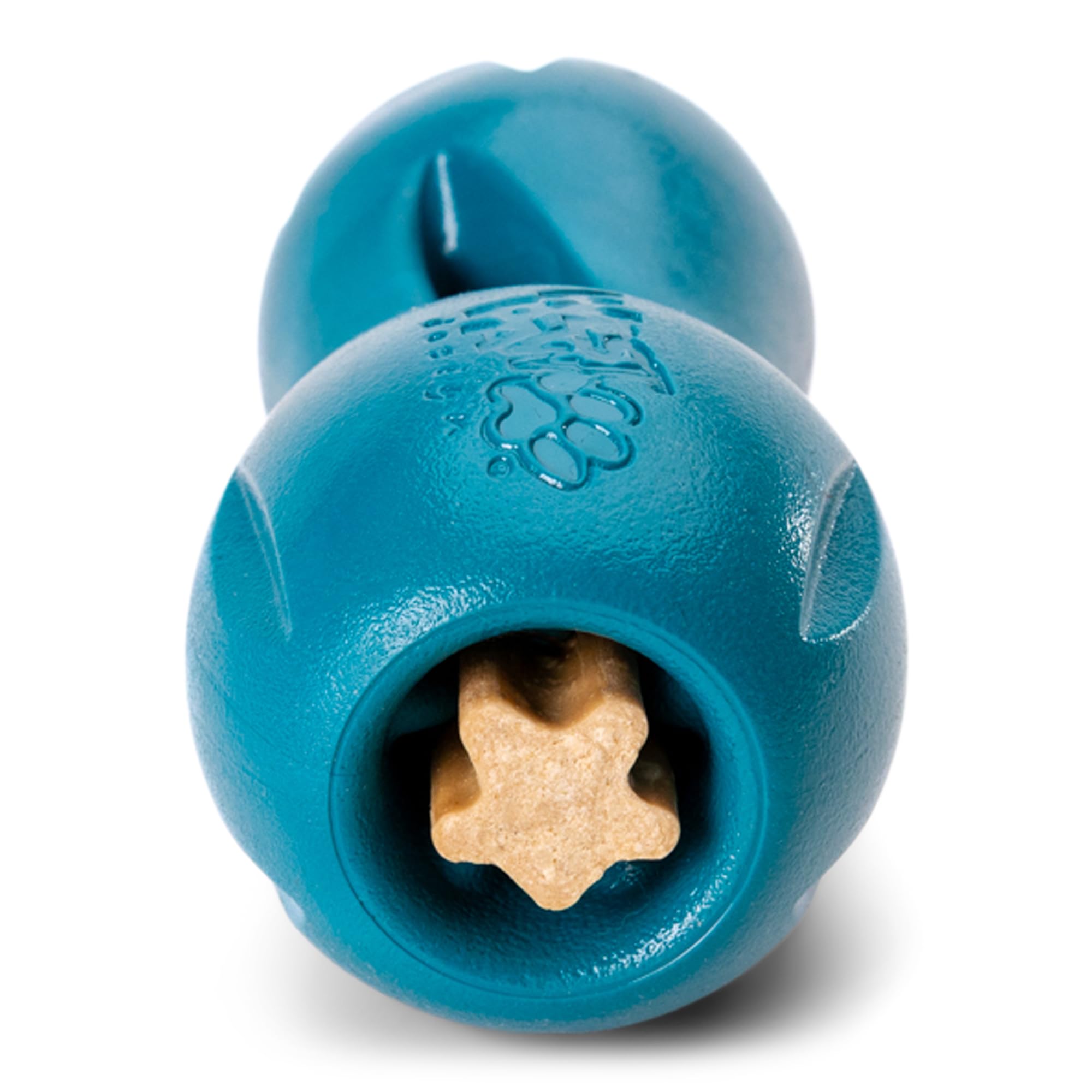 West Paw Qwizl fetch-action adds indoor and outdoor play with bounce.