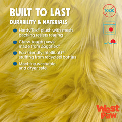 WEST PAW Rowdies Helga strong stitching endures active dogs on outdoor adventures