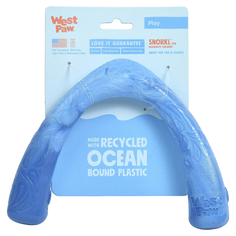 West Spirit Seaflex Snorkl Surf toy shows ocean texture for engaging tug sessions