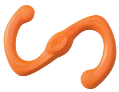West Paw Zogoflex Bumi Tangerine is dishwasher-safe and durable for everyday play.