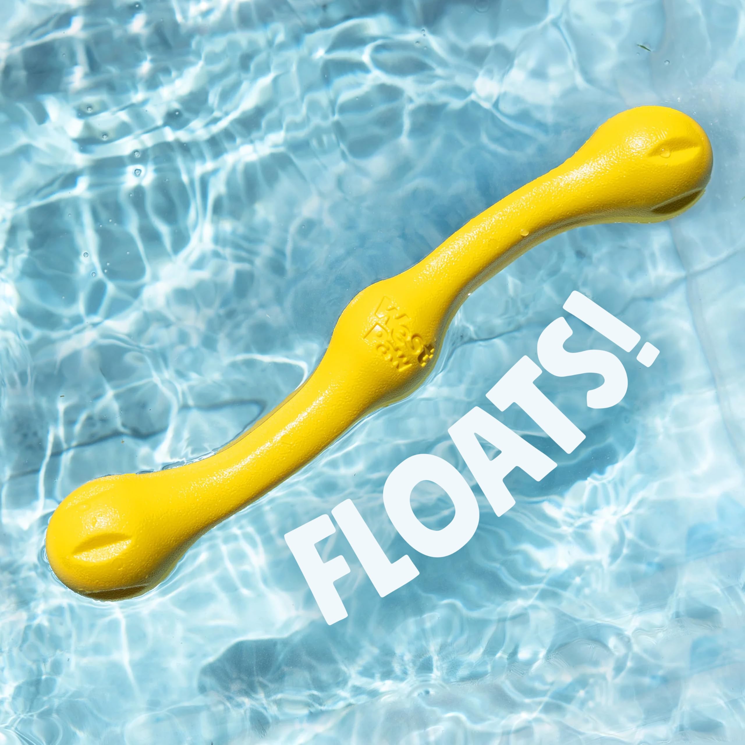 West Paw Zogoflex Echo Zwig hollow-squishy center aids satisfying grip and chew