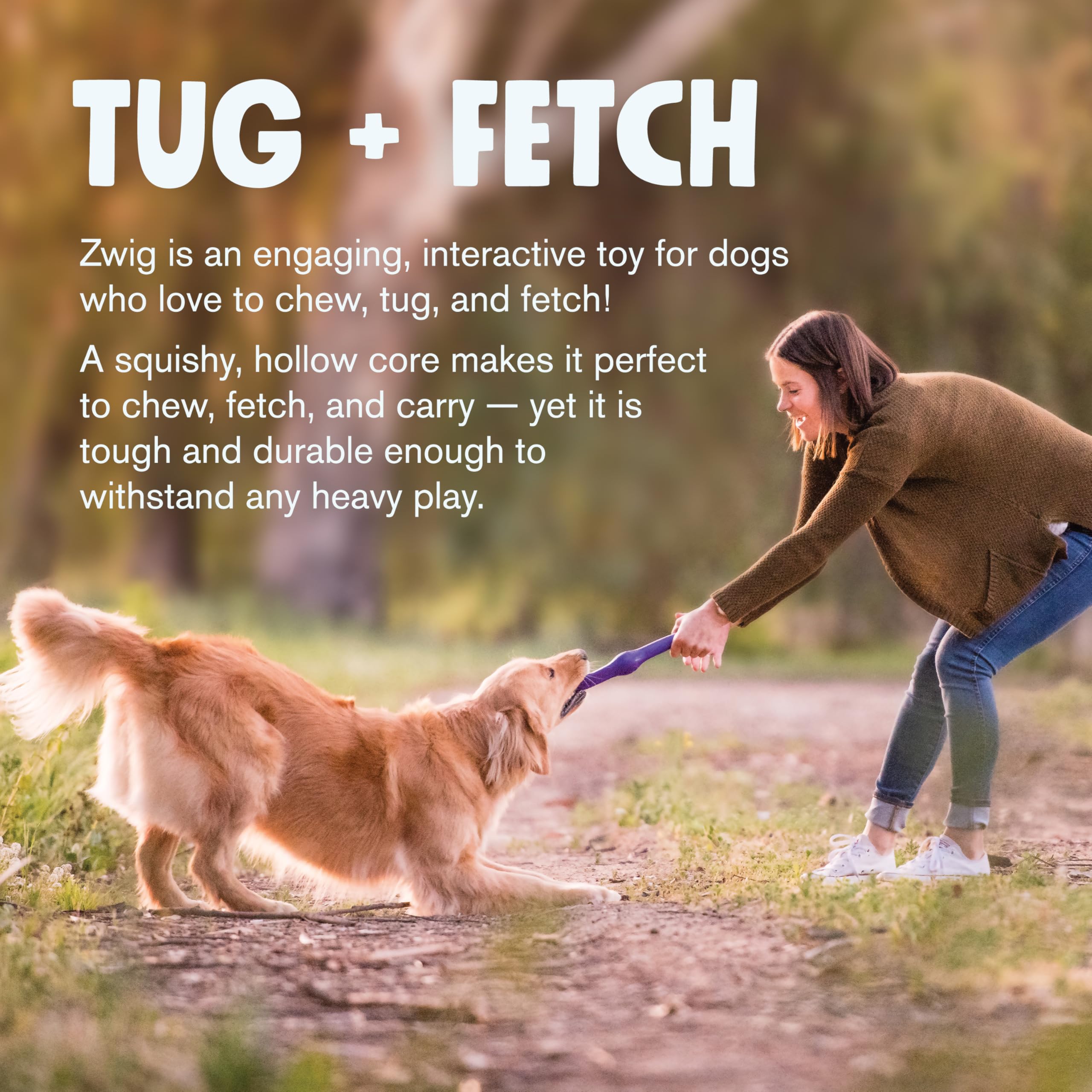 West Paw Zogoflex Echo Zwig safe-clean design is dishwasher safe and non-toxic