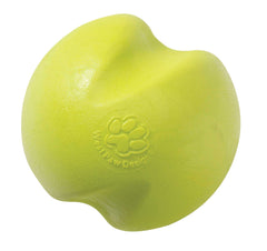 WEST PAW Zogoflex Jive Ball verde manzana; rebote impredecible para juegos de traer.