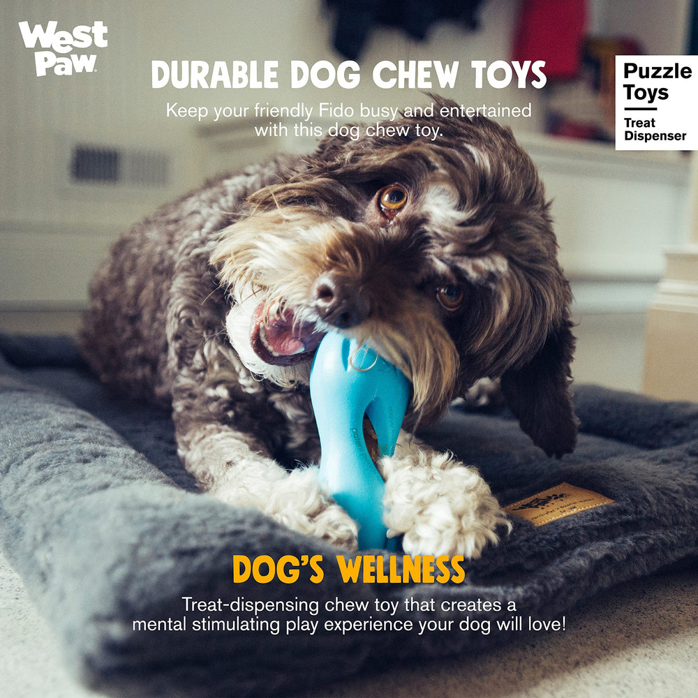 West Paw Zogoflex Qwizl dishwasher safe and recyclable materials