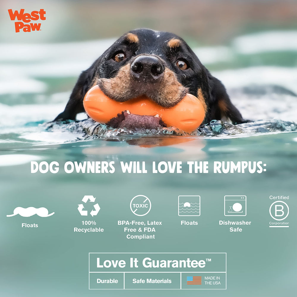 WEST PAW Zogoflex Rumpus water floatable design ideal for water games