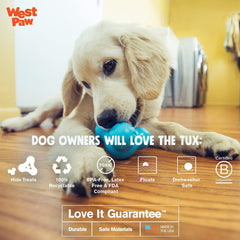 WEST PAW Zogoflex Tux freeze-treats for a cool, engaging chew.