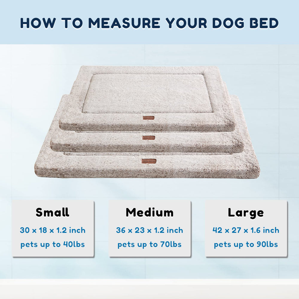 WESTERN HOME dog bed 42-inch size fits large dogs and cats for secure crates