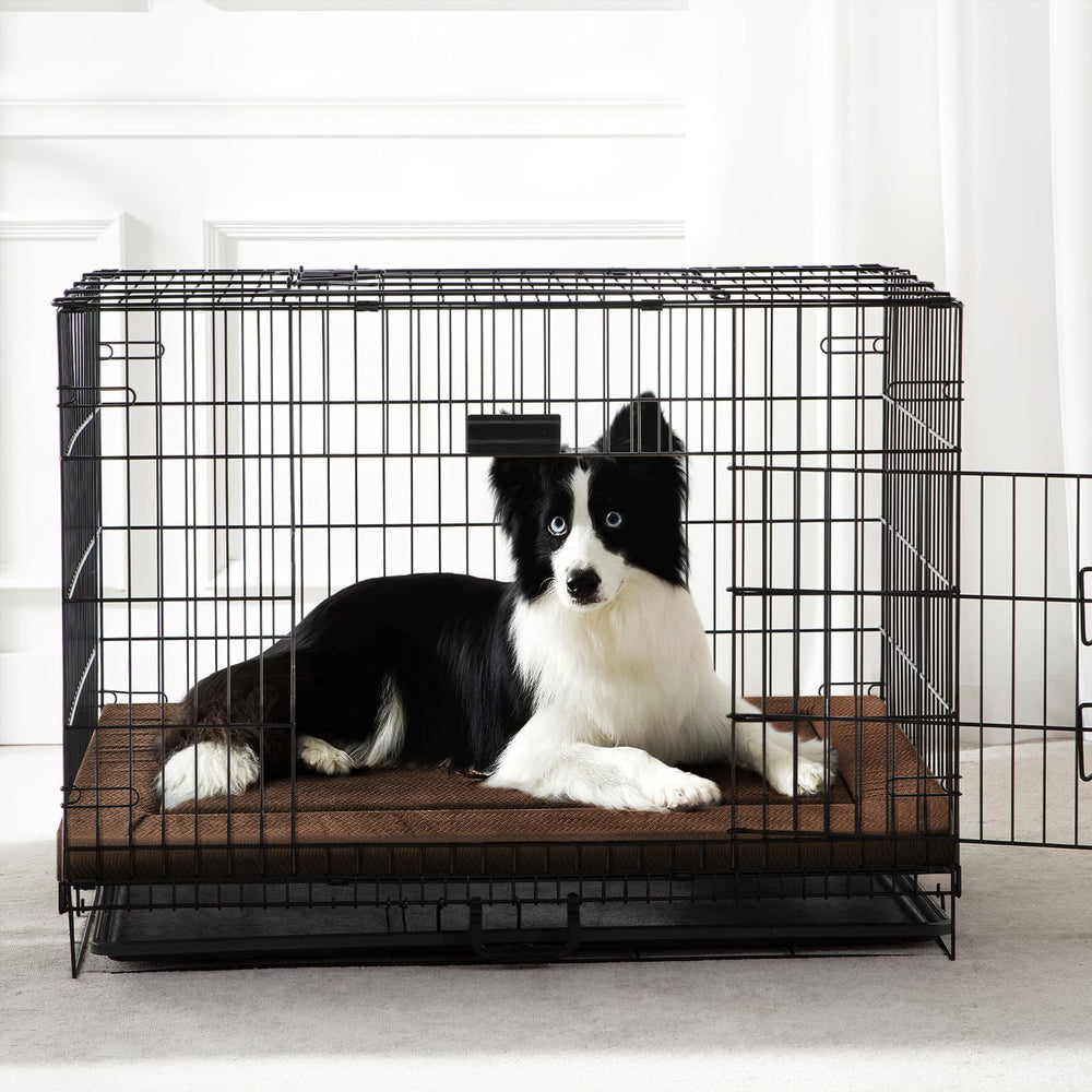 WESTERN HOME Dog Bed anti-slip bottom keeps the mat in place during use.