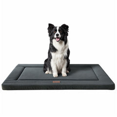 WESTERN HOME dog bed crate foam pad offers supportive comfort for crate naps.