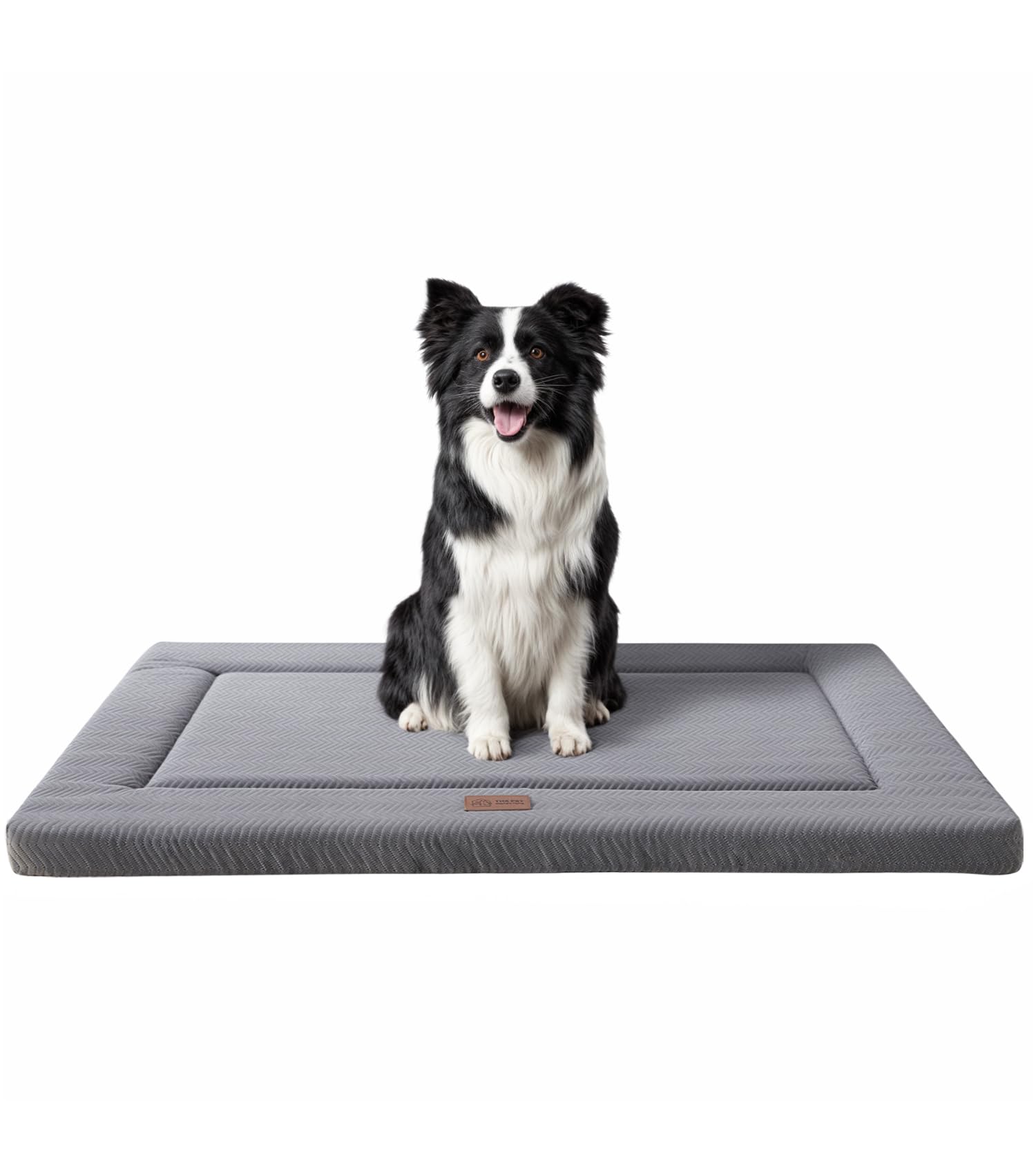 WESTERN HOME dog bed crate pad plush surface for cozy naps