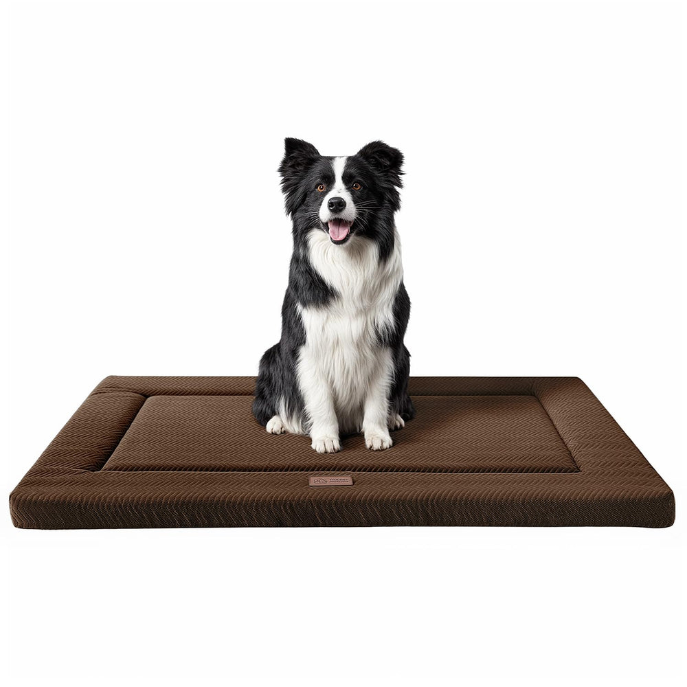 WESTERN HOME Dog Bed for Crate with soft plush surface for cozy crate naps.