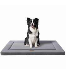 WESTERN HOME dog bed crate soft plush offers cozy crate comfort with secure placement.