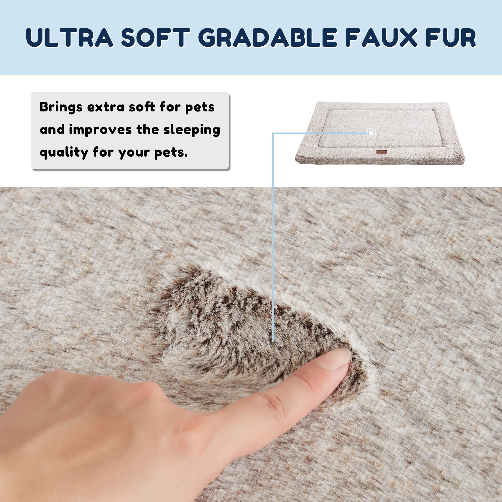 WESTERN HOME dog bed for indoor-outdoor use suits home and travel needs
