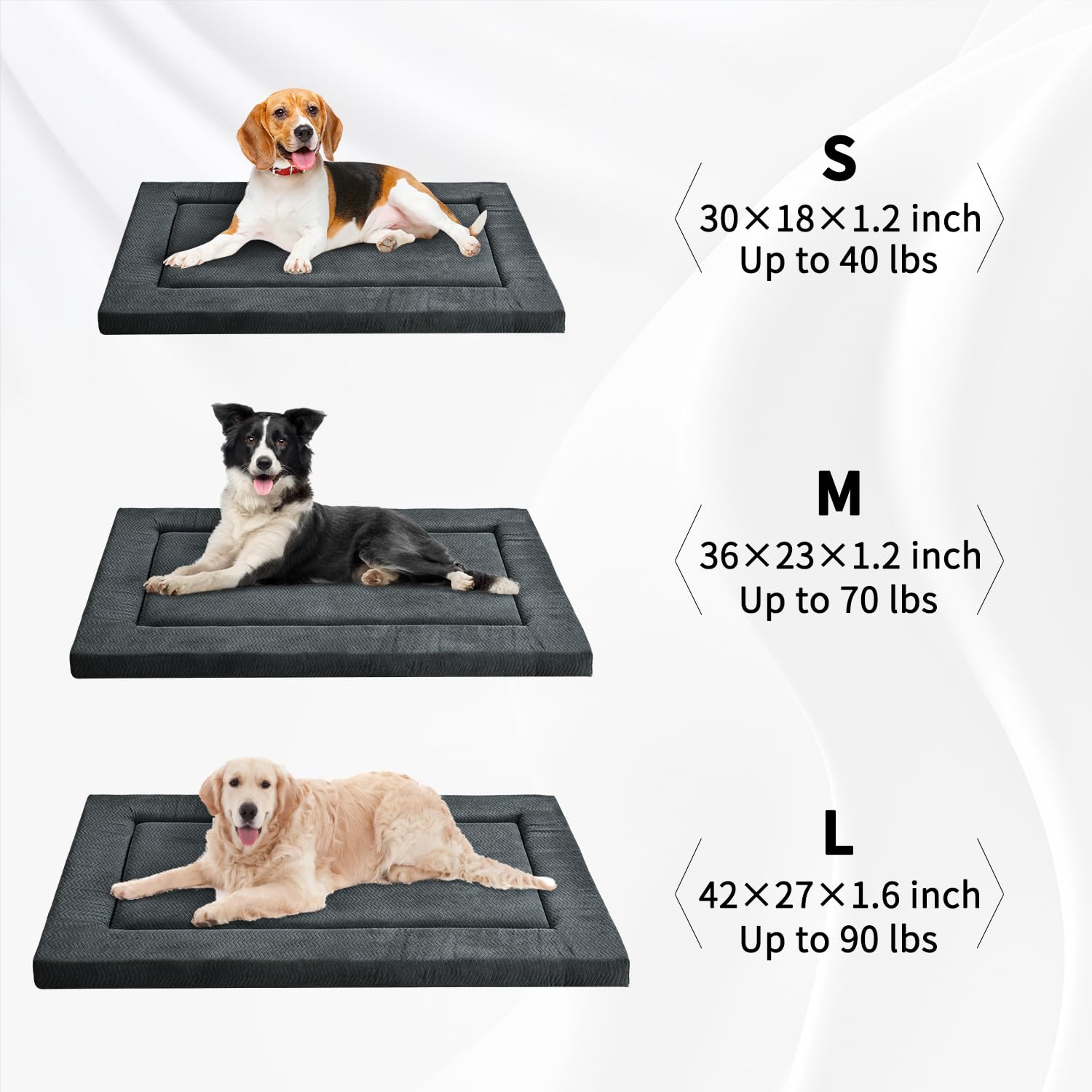 WESTERN HOME dog bed washable design is easy to clean and quick to dry.
