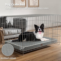 WESTERN HOME large dog bed with egg crate foam for even pressure relief.