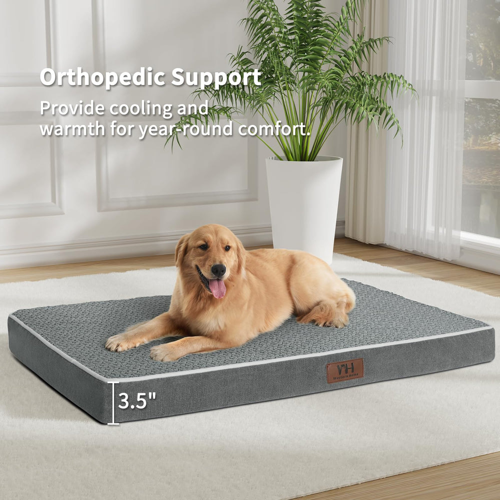 WESTERN HOME large dog bed kennel pad for indoor use.