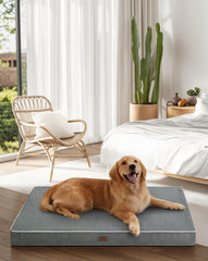 WESTERN HOME large dog bed plush surface for cozy, supportive sleep.