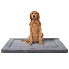 WESTERN HOME Large Dog Bed soft plush image for cozy, breathable comfort