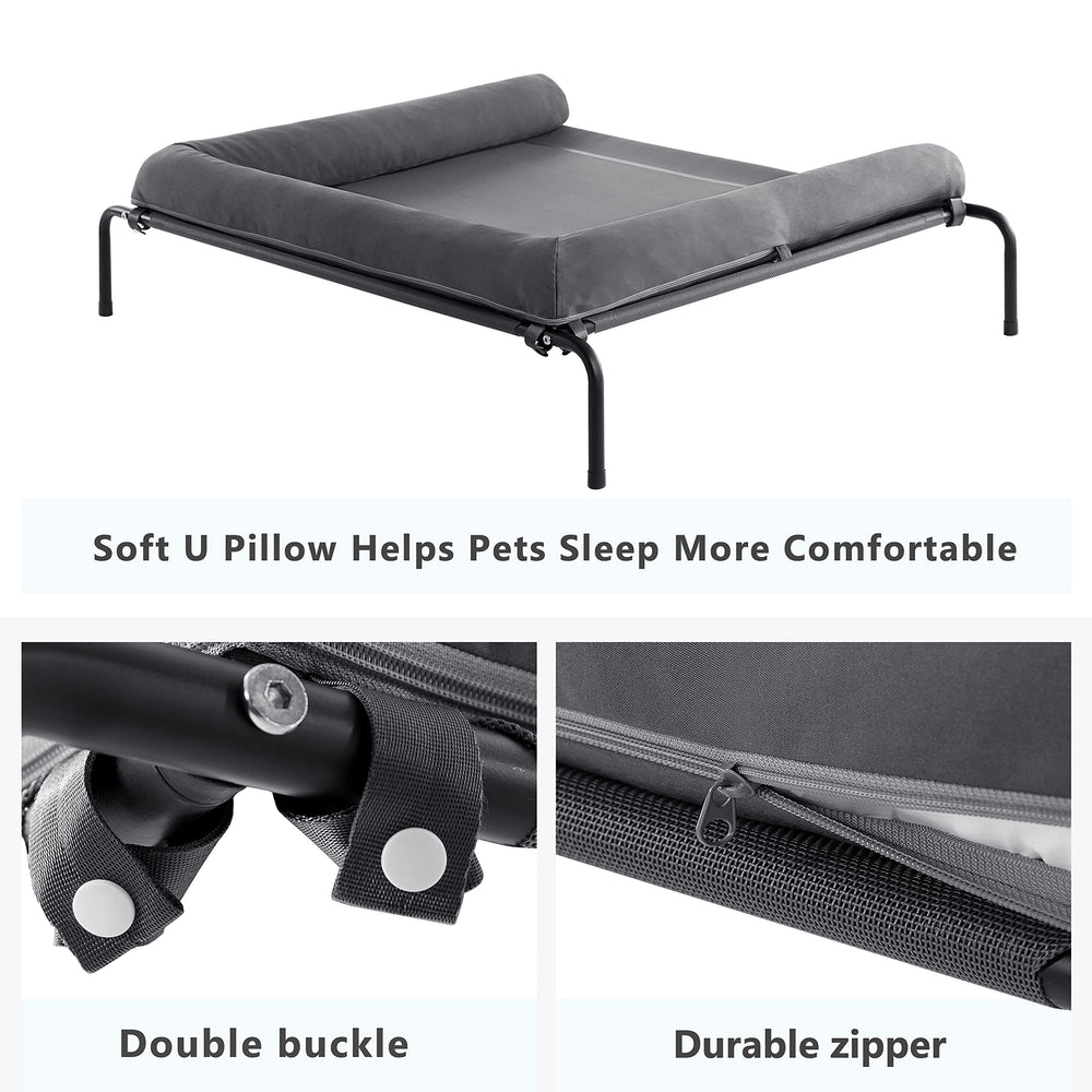 WESTERN HOME waterproof U-shaped pillow keeps cushions clean.