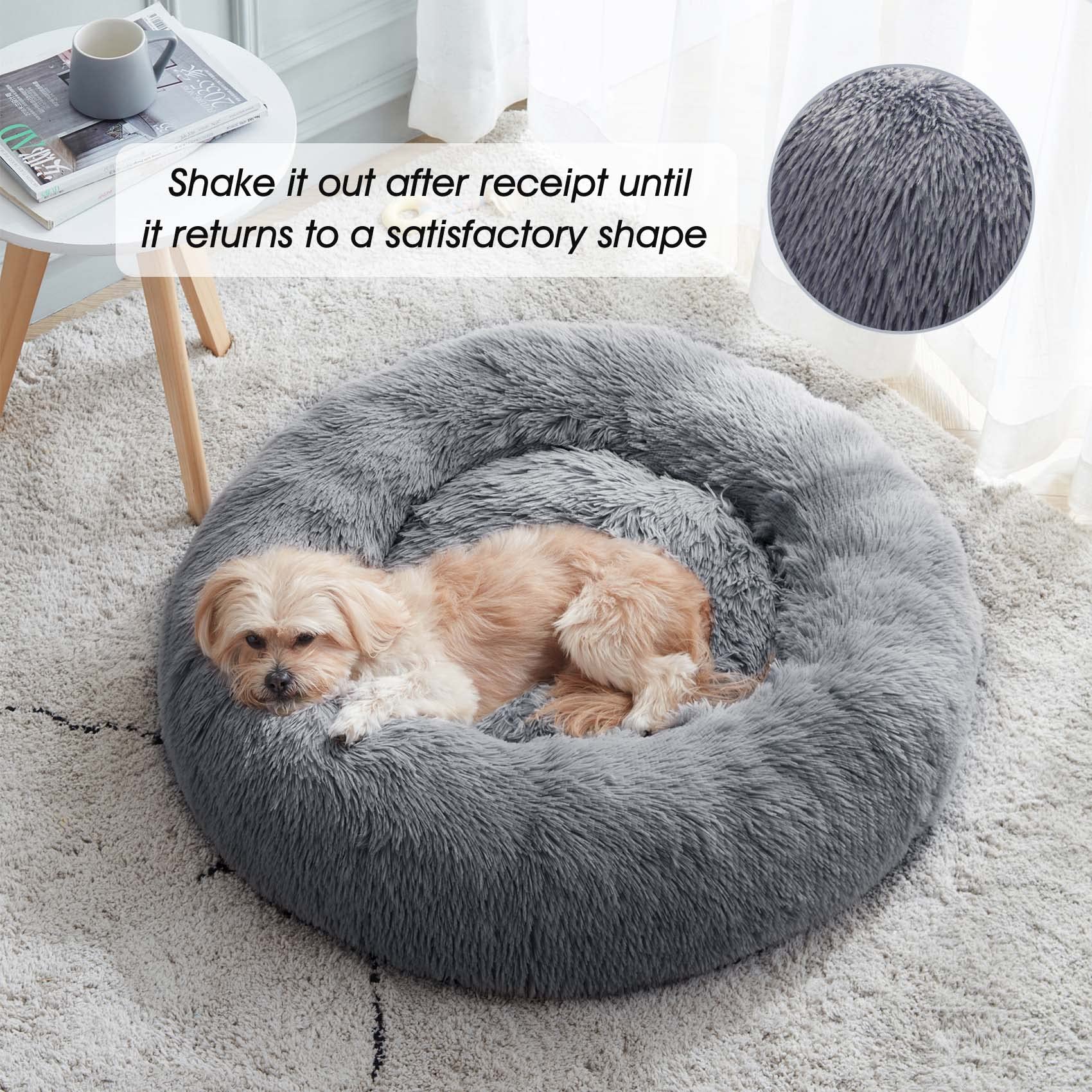 WESTERN HOME WH Calming Bed PP cotton fill provides soft support for joints