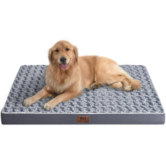 WESTERN HOME WH large dog bed waterproof cover shows dry resting space.