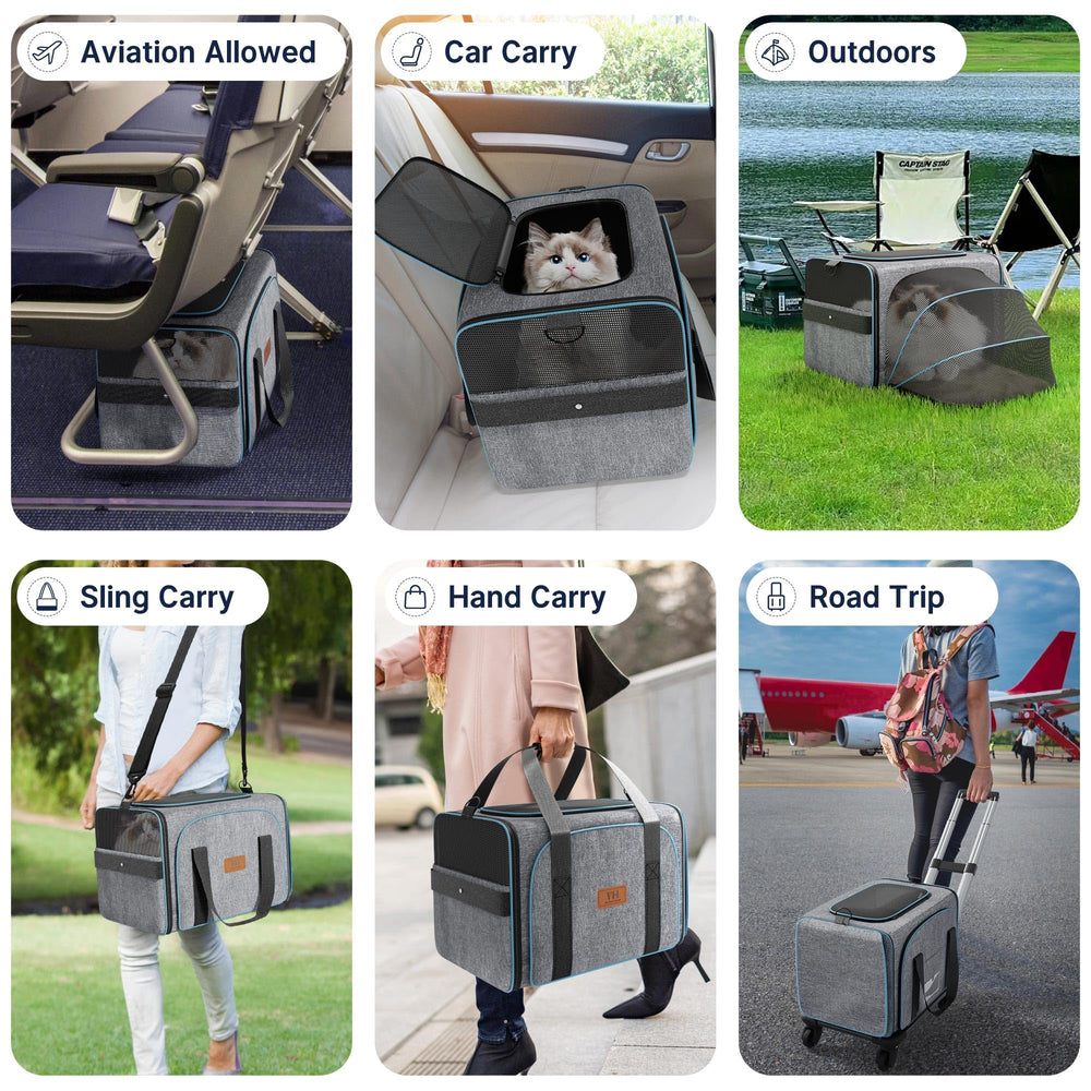 Western Home WH spacious 17x11x11 interior for roomy pet movement.