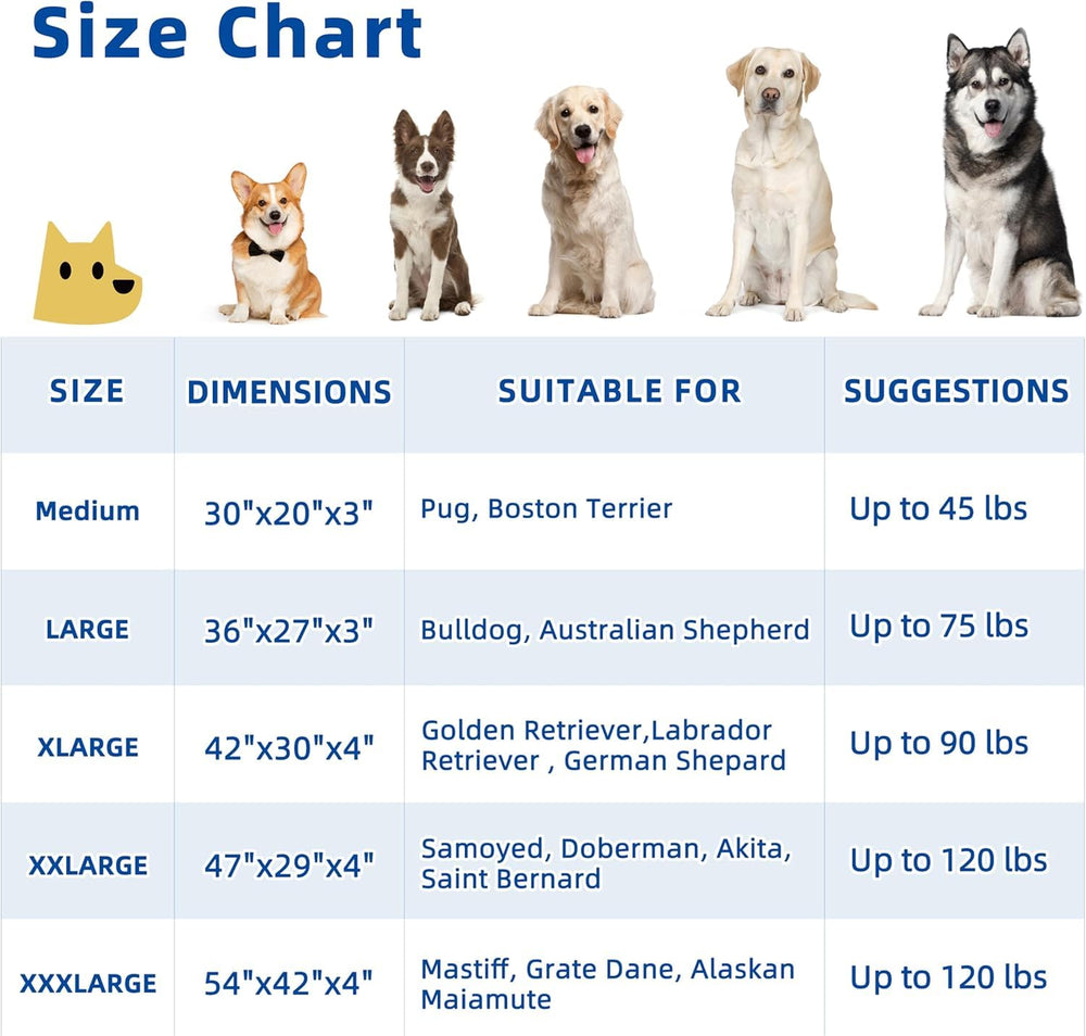 WESTERN HOME WH XL dog bed placed in a crate for travel or crate use