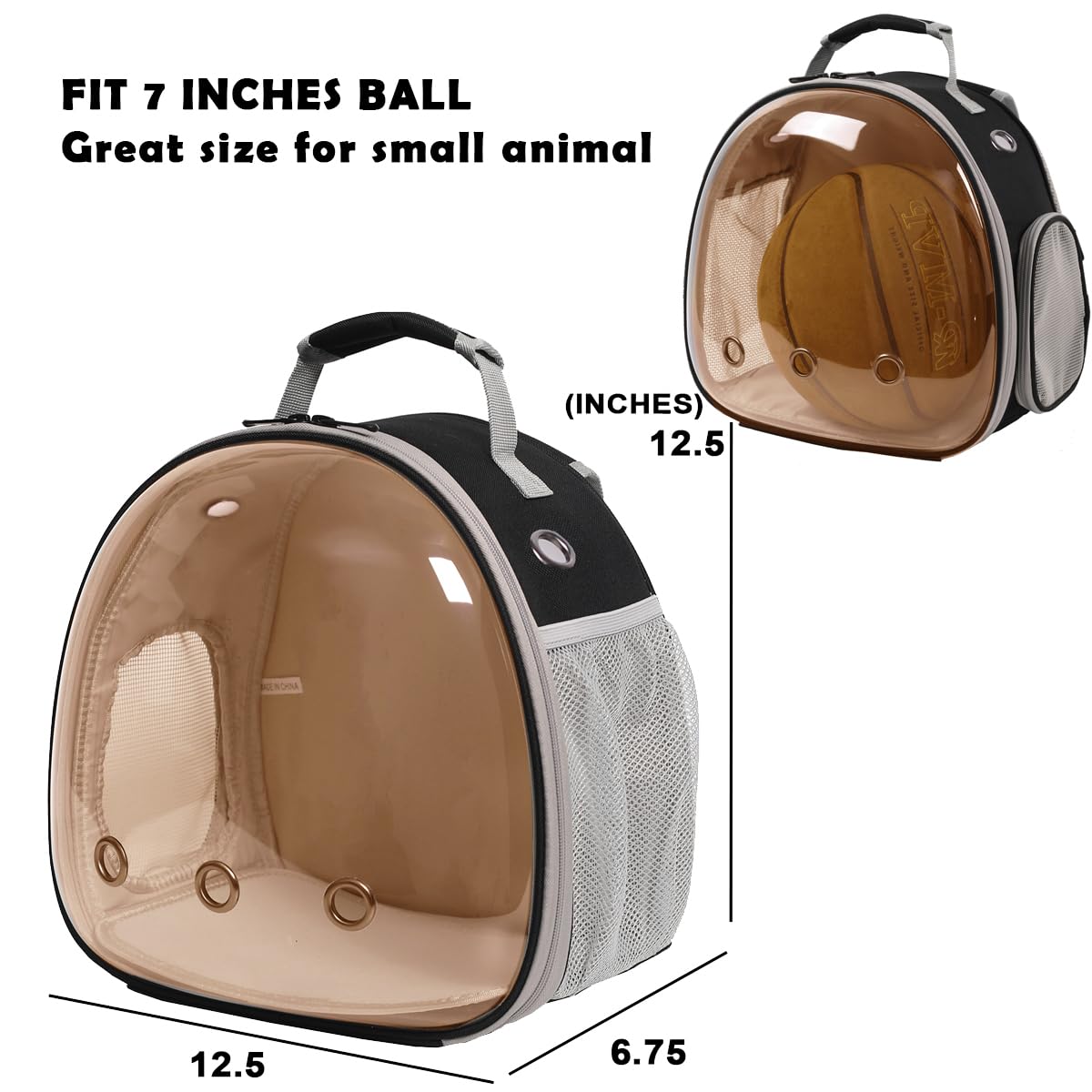 WEVONIGU bearded dragon backpack harness set provides adjustable, growth-friendly fit.
