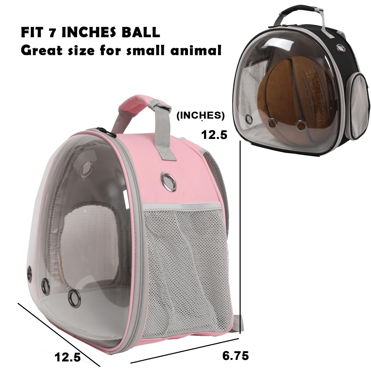 WEVONIGU Airline-approved reptile backpack for flight travel
