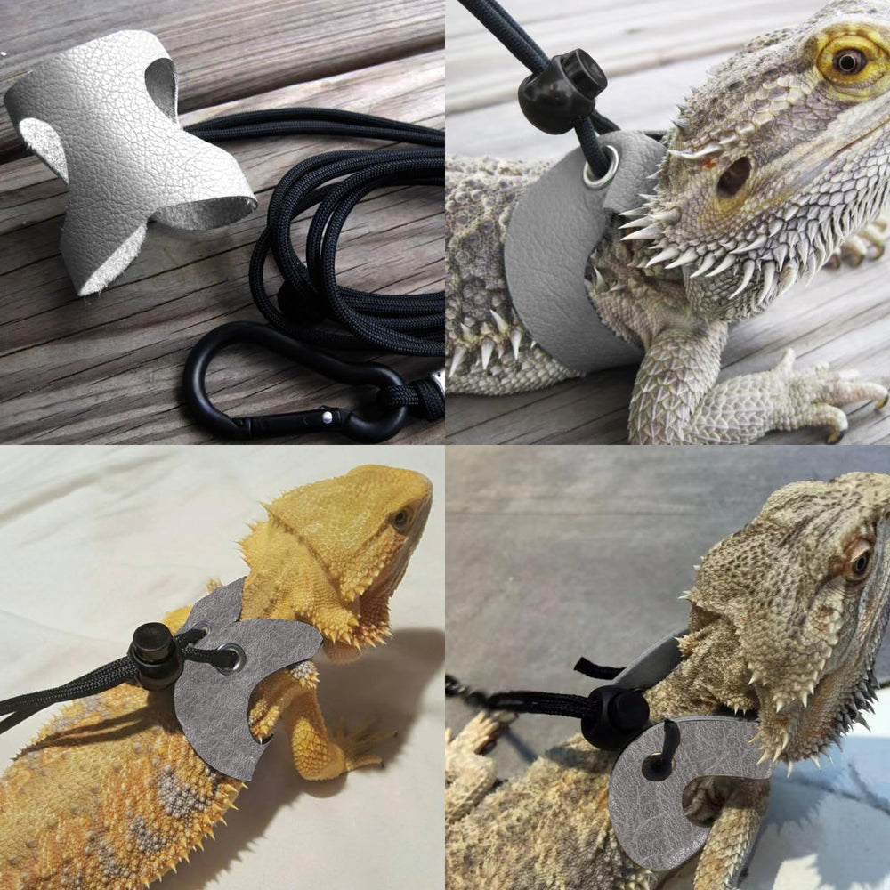 WEVONIGU Bearded Dragon Backpack Side Window provides ventilation and quick checks.